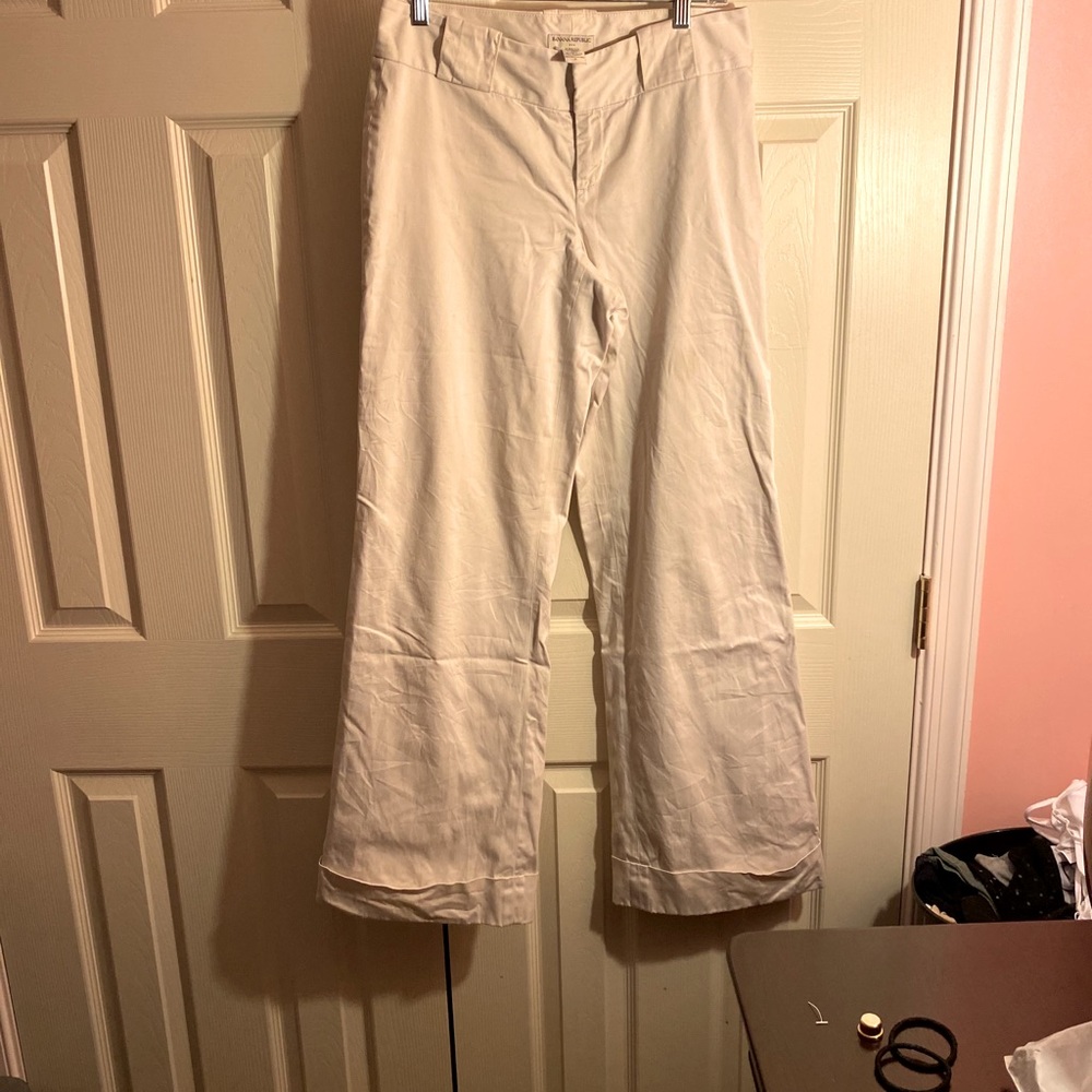 BANANA REPUBLIC.  Wide leg pants.